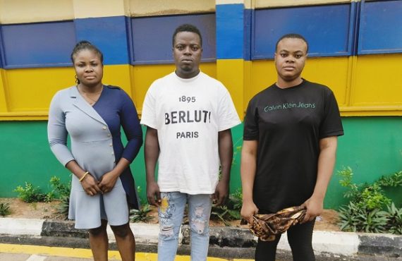 Enugu police arrest 3 pranksters for 'stripping, beating' lady