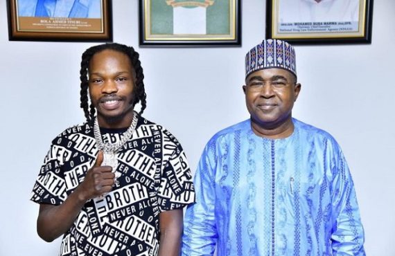 NDLEA enlists Naira Marley for war against drug abuse