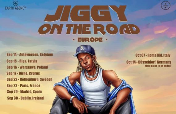 Young Jonn announces dates for ‘Jiggy On The Road’ Euro tour