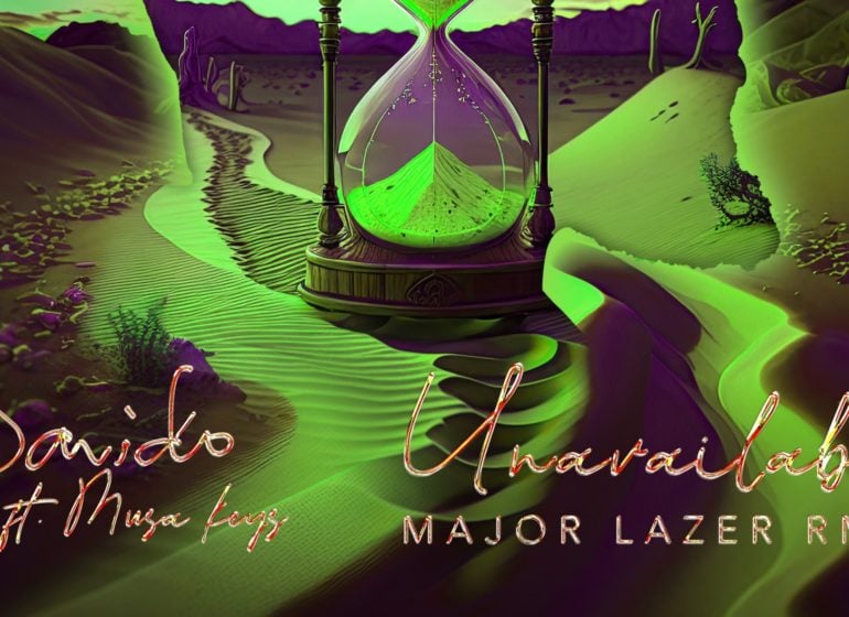 DOWNLOAD: Davido, Major Lazer combine for 'Unavailable' remix