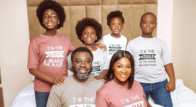 'Forever inseparable' -- Mercy Johnson, husband mark 12 years of marriage