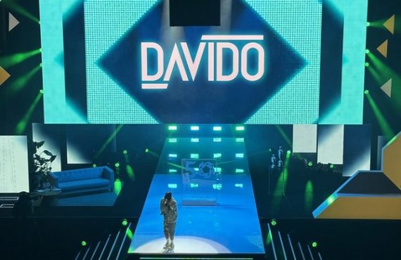Davido thrills audience at 50th PFA Awards
