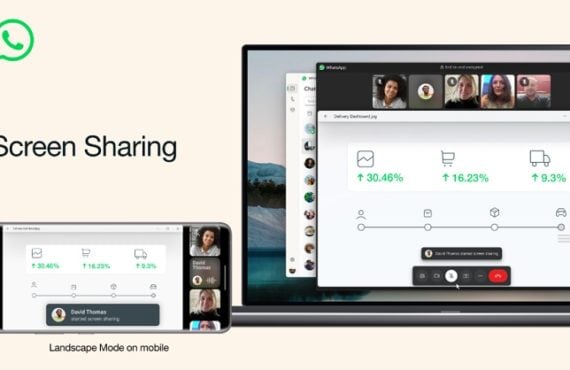 WhatsApp introduces screen-sharing during video calls