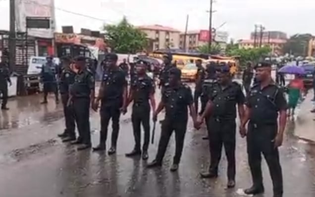 Lagos deploys police to UNILAG as fee hike protest resumes