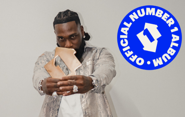 Burna Boy becomes first Afrobeats star to top UK Official Album chart with 'I Told Them'