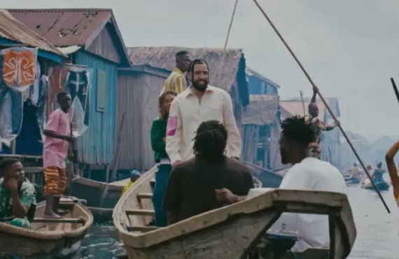 French Montana donates 500 canoes to Makoko -- where he shot music video