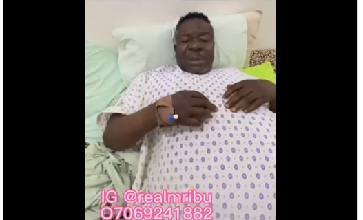 'I don't want my leg cut off' -- Mr. Ibu begs for help