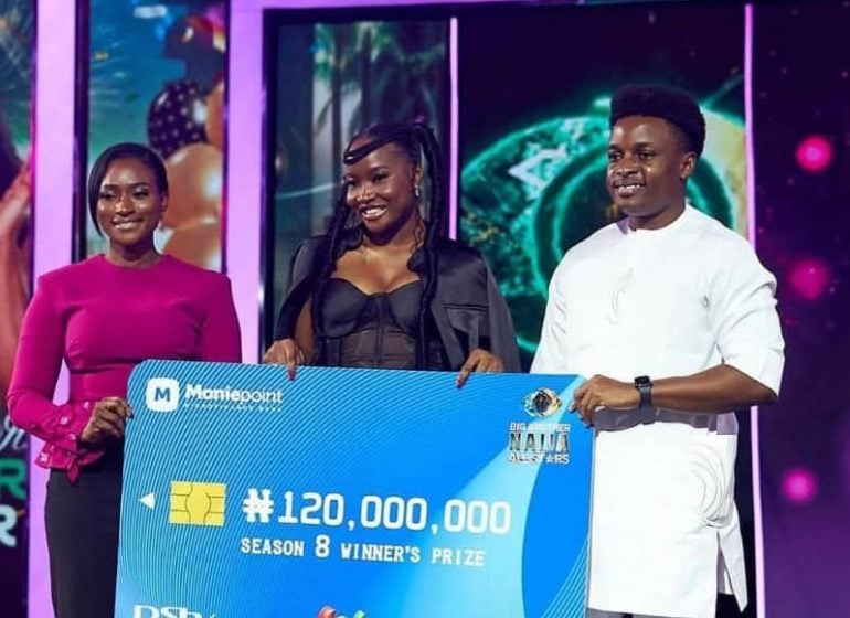 BBNaija: Ilebaye gets N120m cash prize, SUV