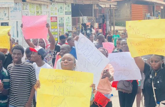 Students protest fee hike as MAPOLY suspends academic activities