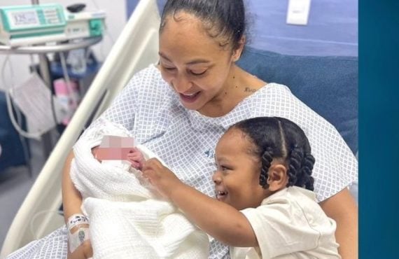 Olakunle Churchill, Rosy Meurer welcome second child