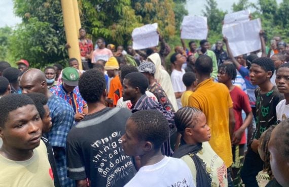 TASUED students protest fee hike
