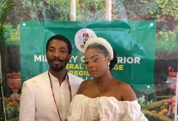 PHOTOS: Fela's grandson Made Kuti weds lover