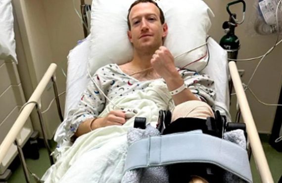 Zuckerberg undergoes surgery for knee injury during martial arts training