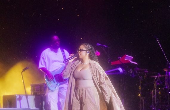 Grammy winner H.E.R. performs Wizkid, Asake's songs at South African festival