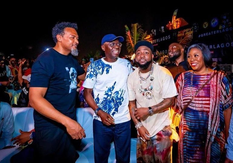 VIDEO: Davido, Olamide, Shallipopi thrill crowd at Greater Lagos Fiesta