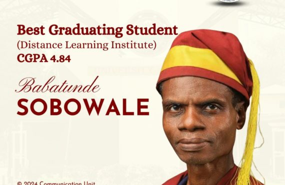 61-year-old man is best graduating student of UNILAG distance learning