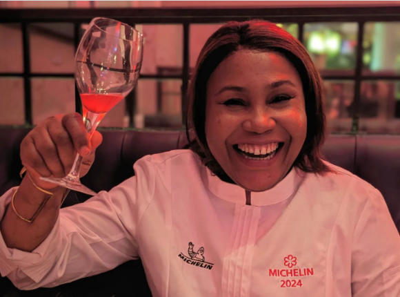 Nigerian-born Adejoke Bakare is UK’s first black female Michelin-starred chef