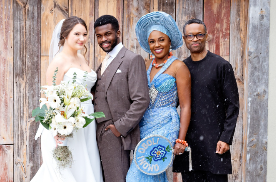 Omoni Oboli's 22-year-old son weds Canadian lover