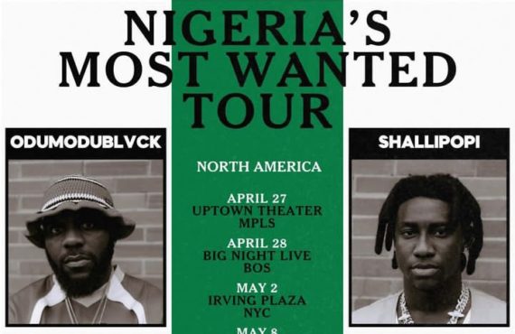 Shallipopi, Odumodublvck announce joint North American tour