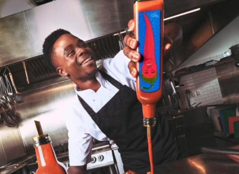 VIDEO: Bukayo Saka turns chef, unveils own Nando's Peri-peri sauce