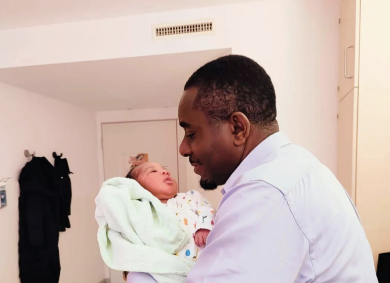Emeka Ike, wife welcome baby girl in Germany