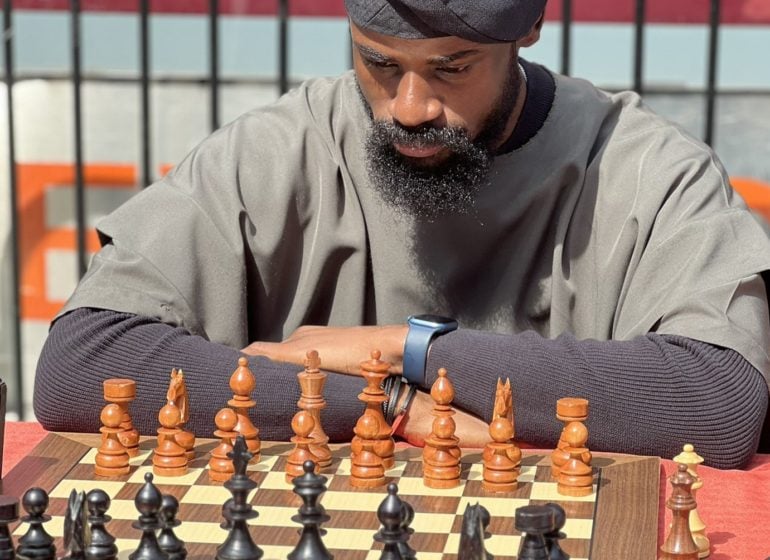 Nigerians converge on Times Square as Onakoya begins chess world record bid