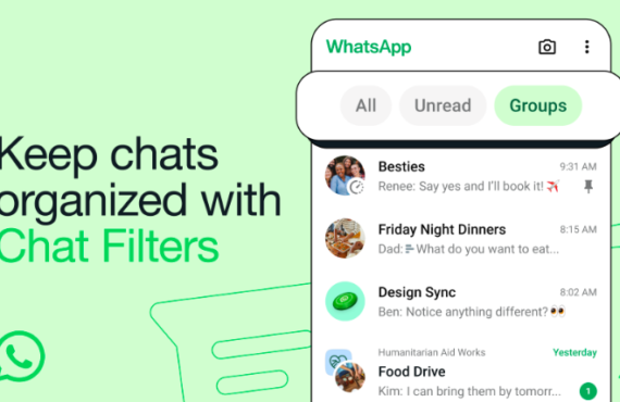 WhatsApp launches chat filters to allow users find messages faster