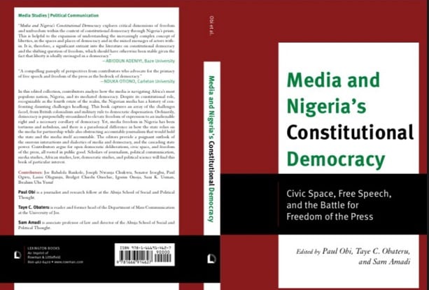 BOOK REVIEW: Media and Nigeria's constitutional democracy
