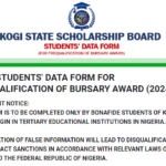APPLY: Kogi unveils portal for students' bursary awards