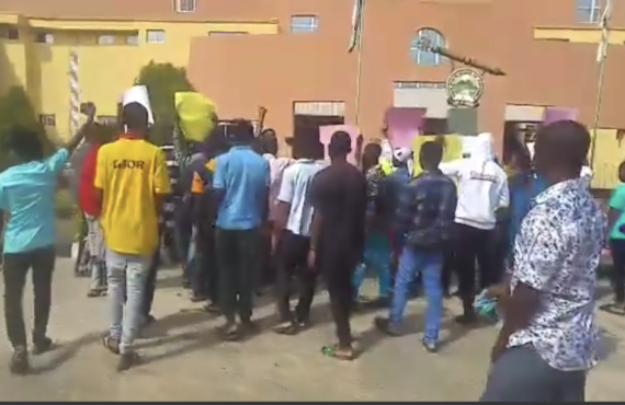 Ekiti students protest, demand justice for corps member ‘killed by…