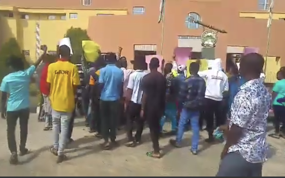 Ekiti students protest, demand justice for corps member ‘killed by police’