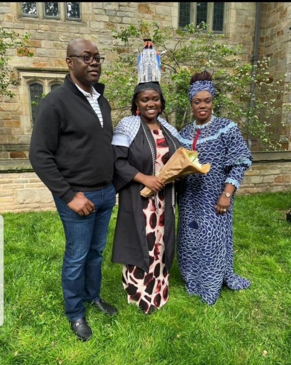 PHOTOS: Seyi Makinde's daughter graduates from Yale University