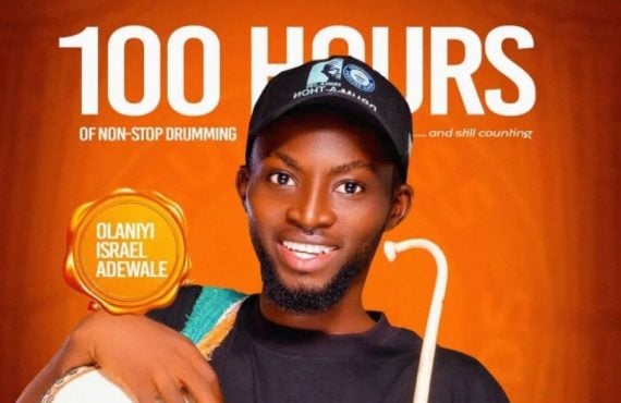 FUOYE student to beat drums for 150 hours in GWR…
