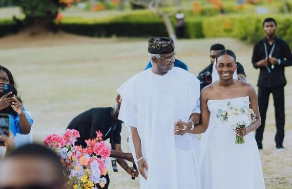 PHOTOS: Fashola’s daughter Yewande weds in Lagos