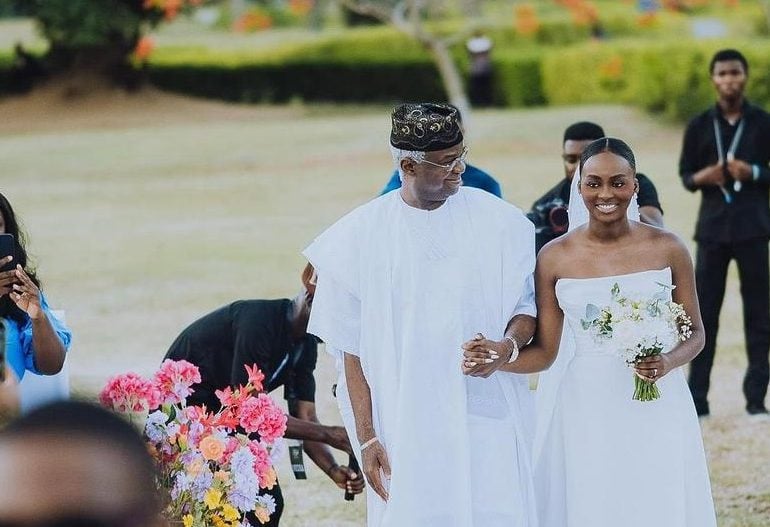 PHOTOS: Fashola's daughter Yewande weds in Lagos