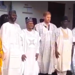 VIDEO: Kaduna governor gifts Prince Harry traditional Hausa attire