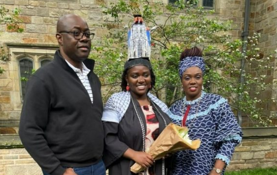 PHOTOS: Seyi Makinde’s daughter graduates from Yale University