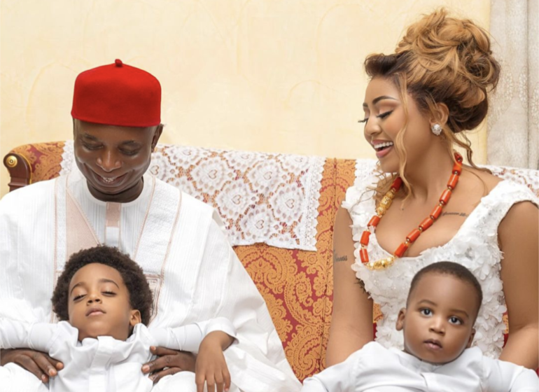 'Our home is blessed' -- Regina Daniels, Ned Nwoko mark 5 years of marriage