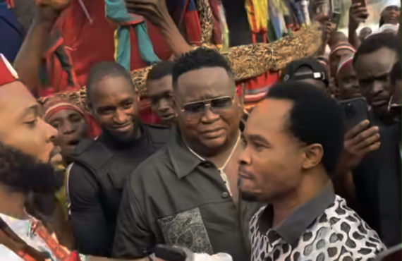 Cubana Chief Priest: Flavour moved his dad’s burial from Anambra…