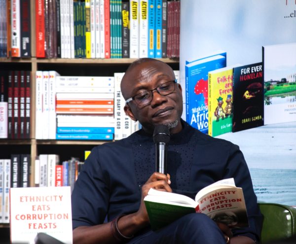 Niran Adedokun holds book reading