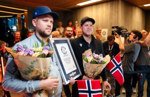 Odin Blikra Vea and Askild Bryn, the two Norwegians, have broken the Guinness World Record for the longest chess marathon.