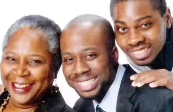 Onyeka Onwenu and her sons