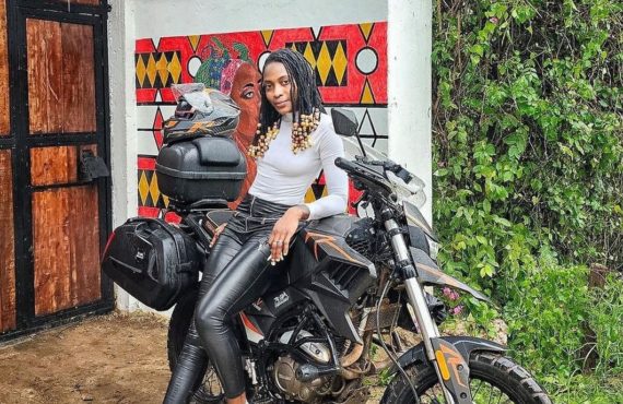 Nigerian Biker Ebaide Joy