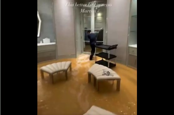 Video shows Drake’s Toronto mansion flooded