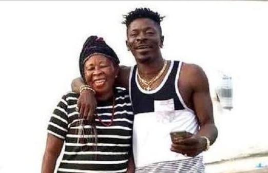 Shatta Wale and his mother