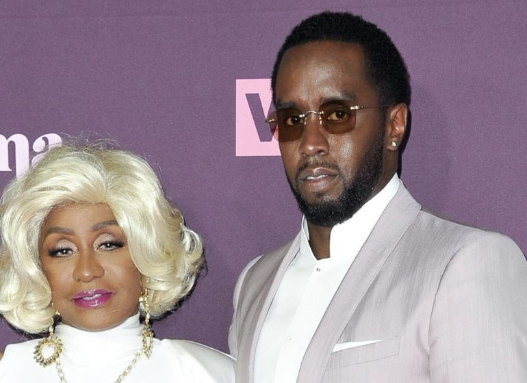 Janice Combs and her son Diddy