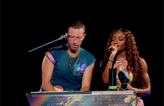 Ayra Starr, Chris Martin perform 'Last Heartbreak Song' in Italy