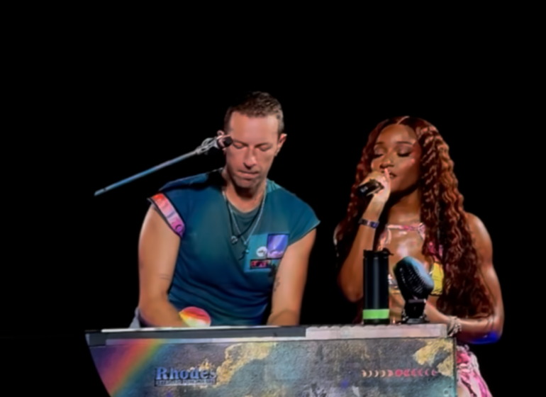 Ayra Starr, Chris Martin perform 'Last Heartbreak Song' in Italy