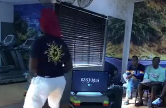 Babajide Isreal Adebanjo twerked for 3 hours, 30 minutes to set a new world record