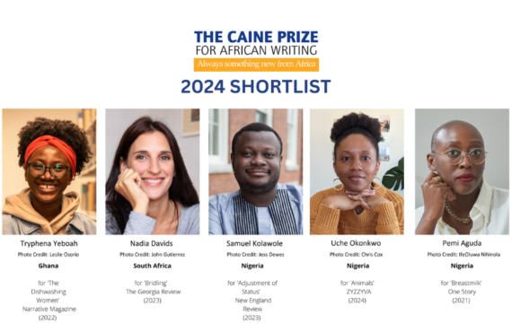 The Caine Prize for African Writing 2024 shortlist